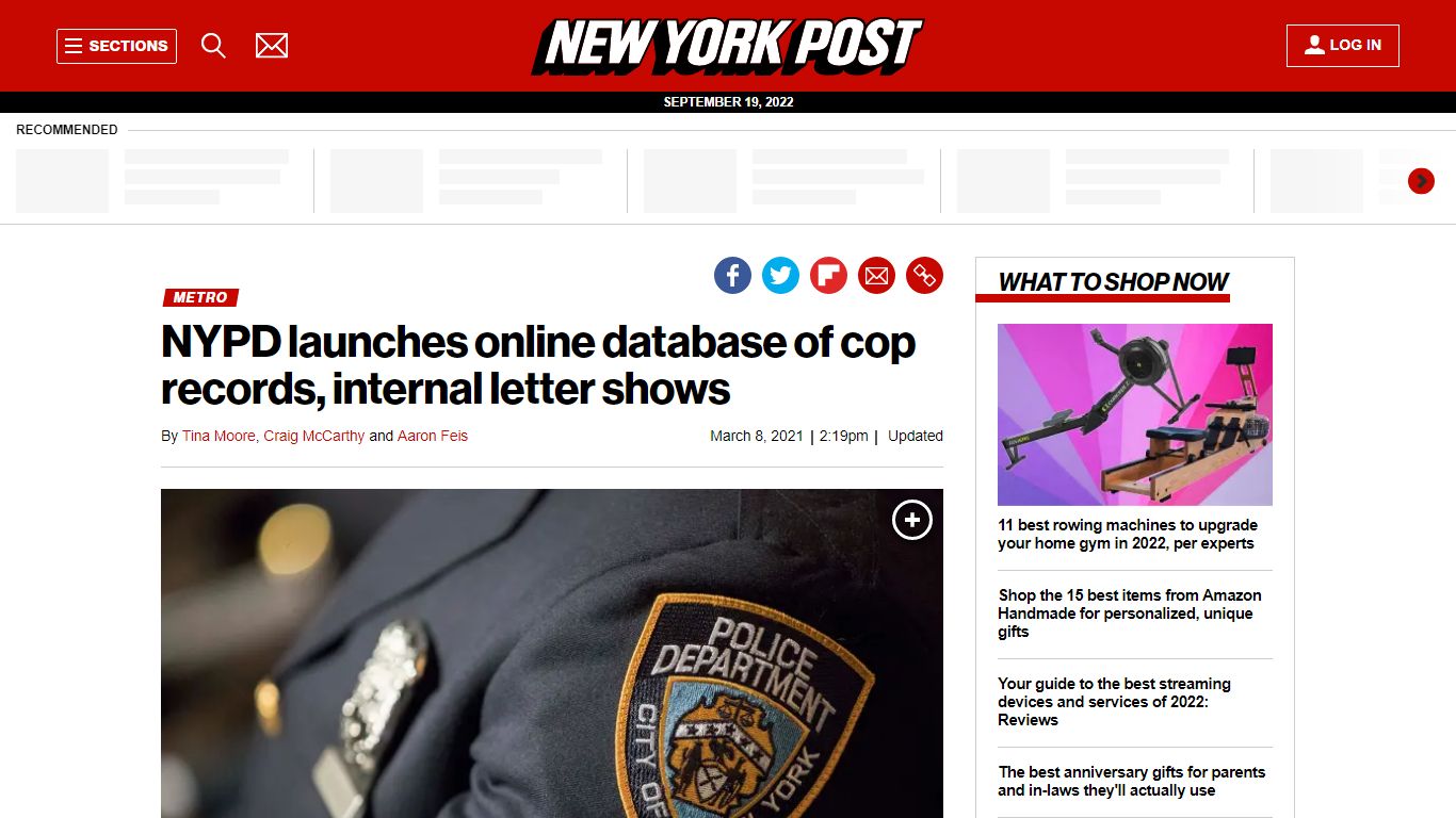 NYPD launches searchable online database of cop records - New York Post